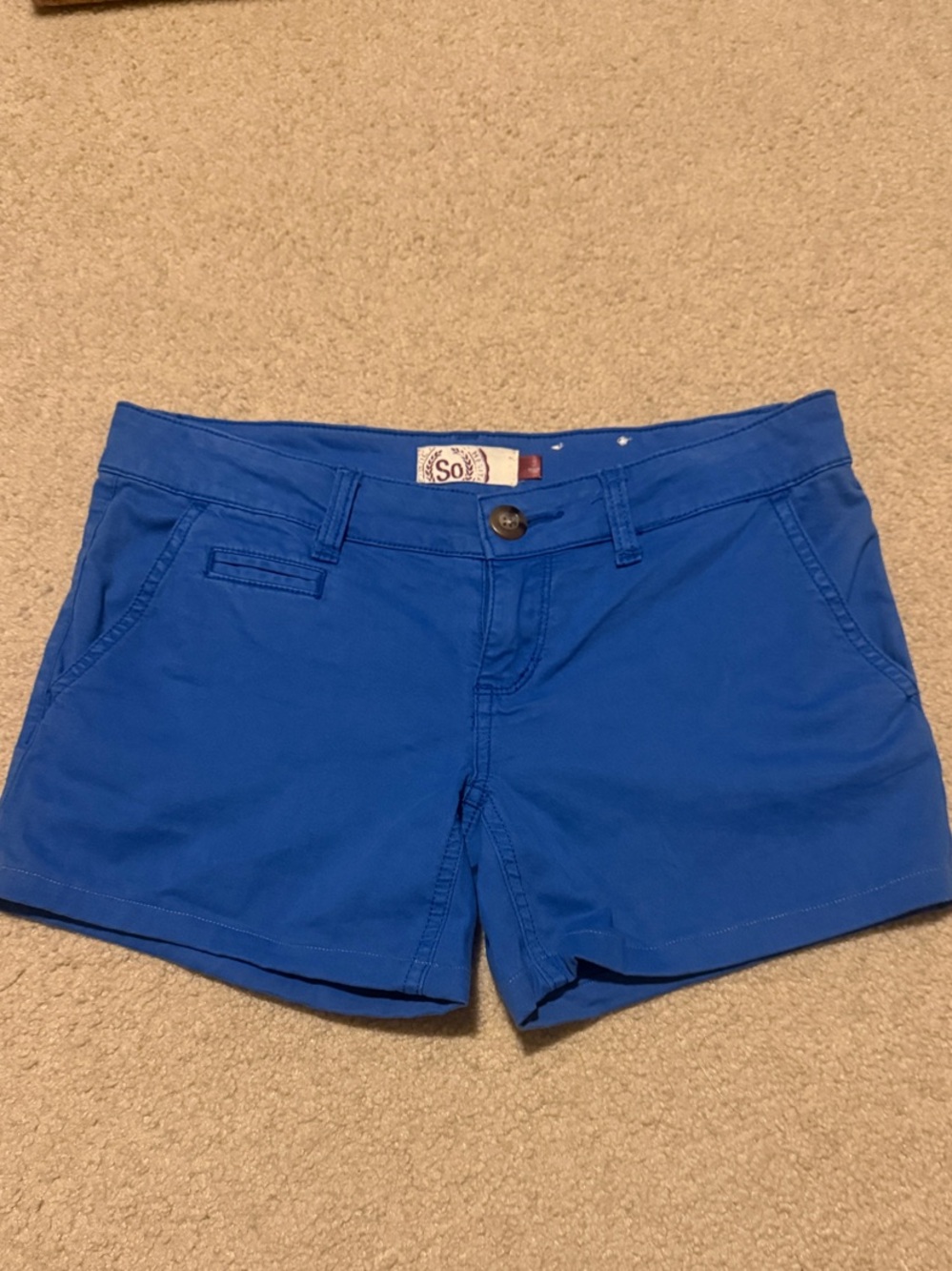 SO Bright Royal Blue Women's Bermuda Shorts